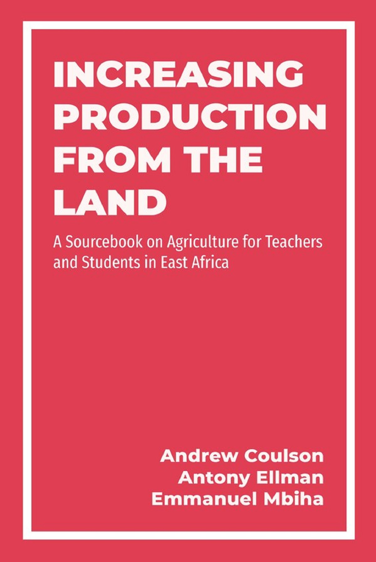 Increasing Production from the Land cover preview